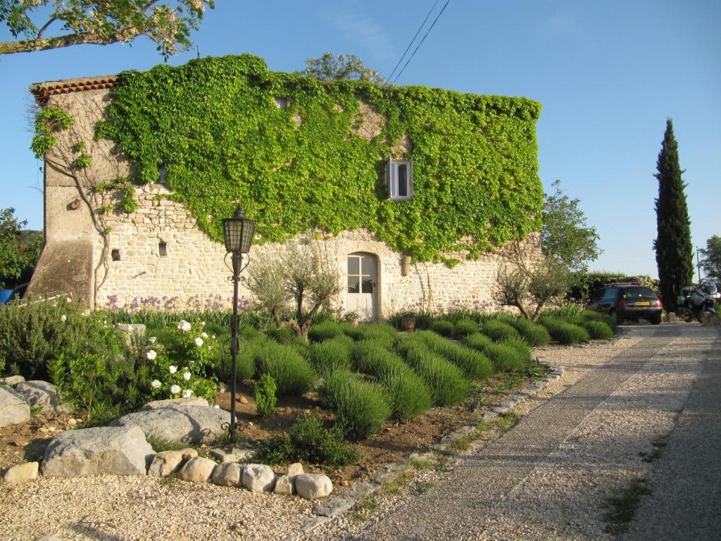 La Flor Azul Bed & Breakfast Grospierres Bagian luar foto