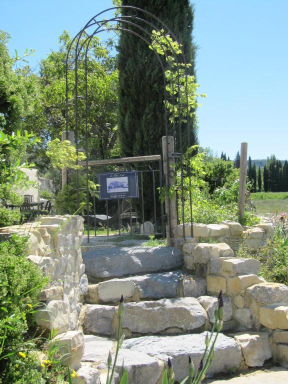 La Flor Azul Bed & Breakfast Grospierres Bagian luar foto